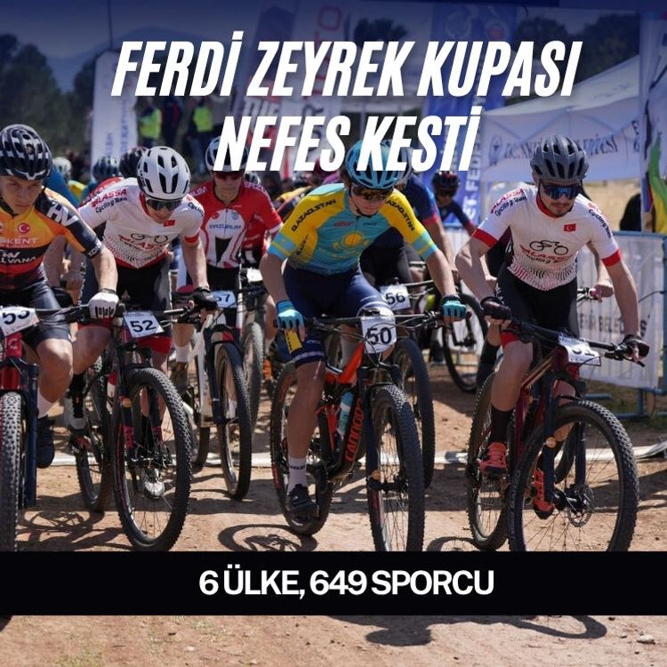 6 ülkeden 649 sporcu Ferdi Zeyrek Kupası için ter döktü