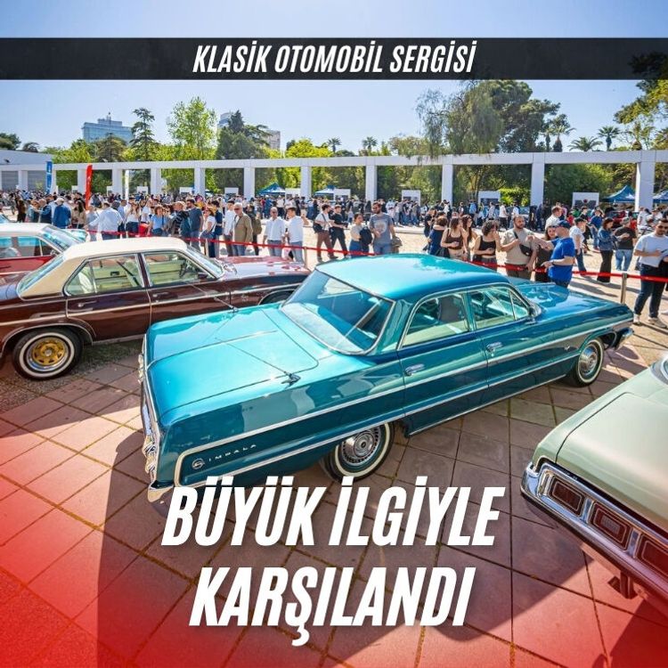 Klasik Otomobil Sergisi ziyaretçilerini zaman yolculuğuna çıkardı
