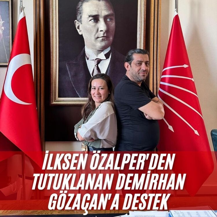 İlksen Özalper'den tutuklanan Demirhan Gözaçan'a destek