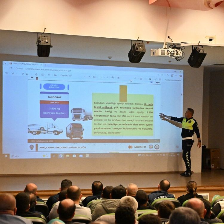 Manisa Büyükşehir Belediyesinin şoförlerine hayati eğitim