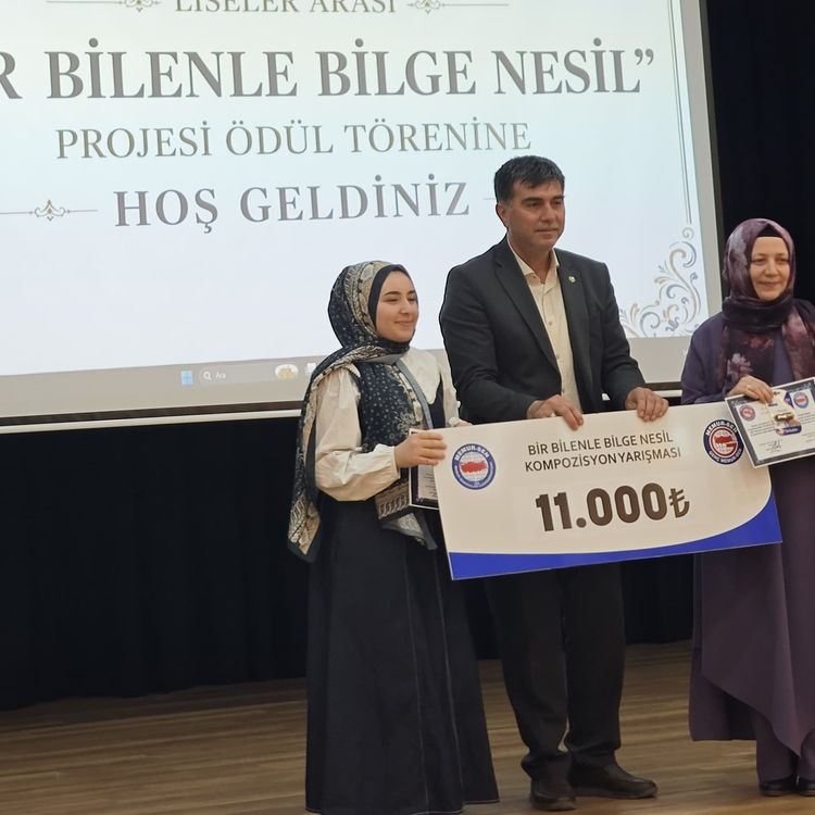 'Bir bilenle bilge nesil' projesinde ödül heyecanı