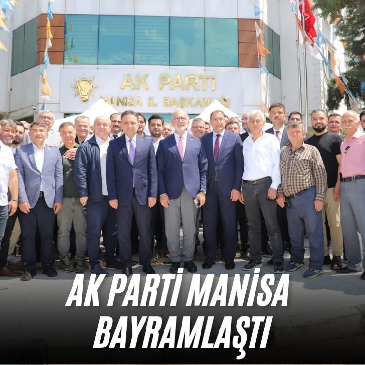 AK Parti Manisa bayramlaştı