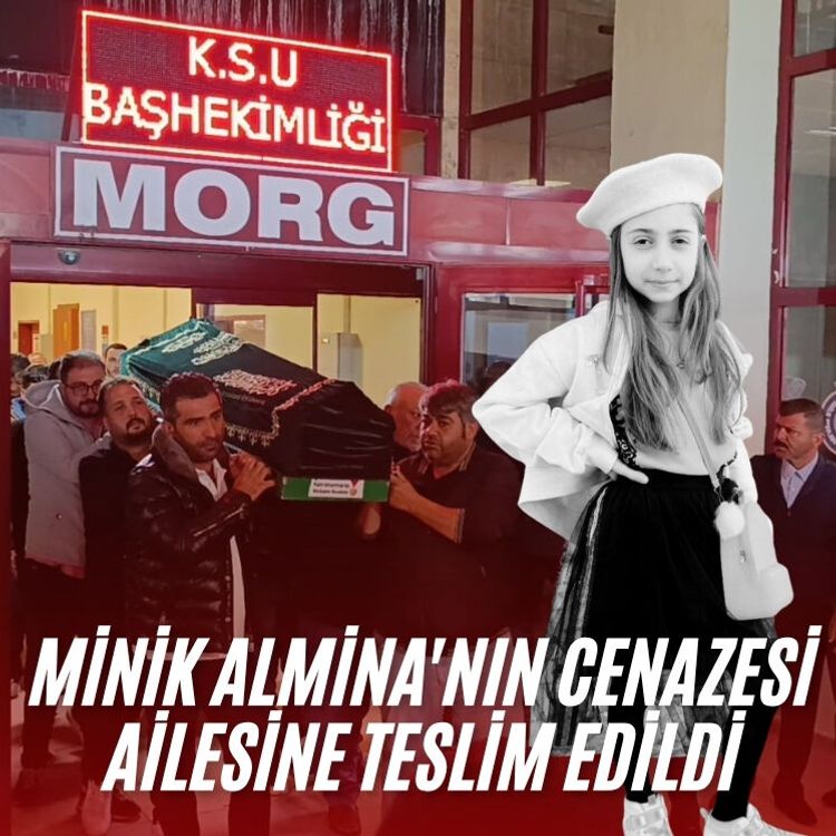 Minik Almina'nın cenazesi ailesine teslim edildi