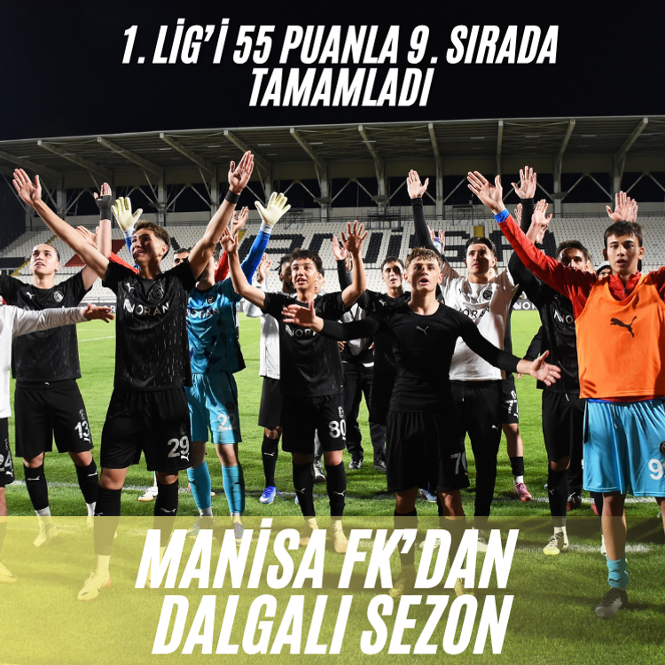 Manisa FK’dan dalgalı sezon