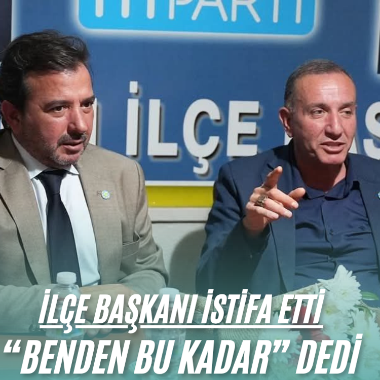 İYİ Parti'de bir istifa daha