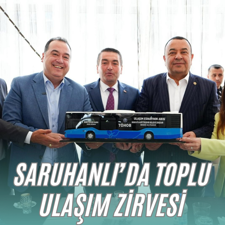 Başkan Dutlulu Saruhanlı’da toplu ulaşım esnafıyla buluştu