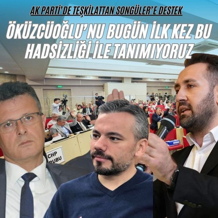 AK Parti'den Öküzcüoğlu'na sert tepki: "İlk Hadsizliği değil"