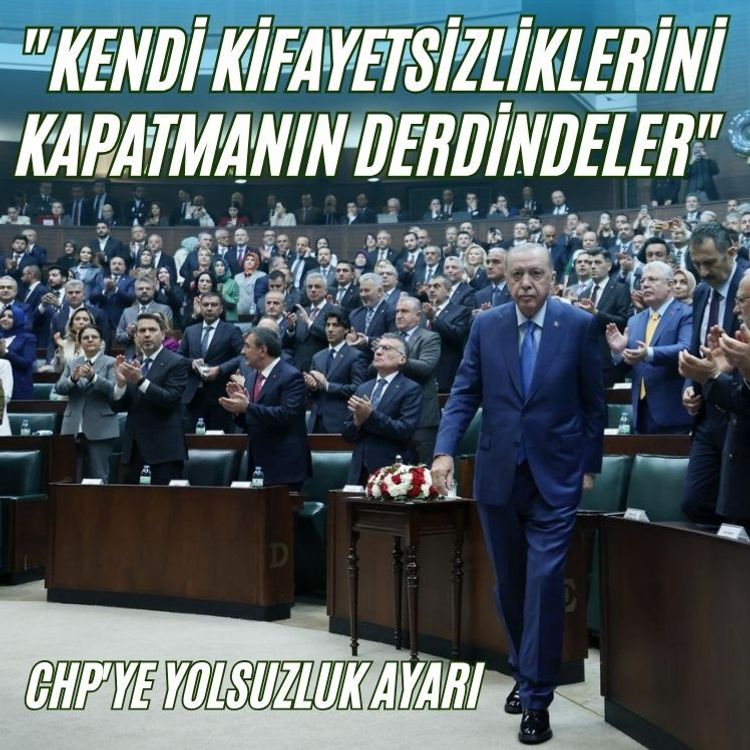 CHP'ye yolsuzluk ayarı: "Kendi kifayetsizliklerini kapatmanın derdindeler"
