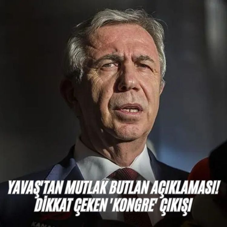 Mansur Yavaş'tan mutlak butlan açıklaması! Dikkat çeken 'kongre' çıkışı