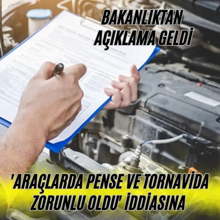 'Araçlarda pense ve tornavida zorunlu oldu' iddiasına İçişleri Bakanlığı'ndan açıklama geldi