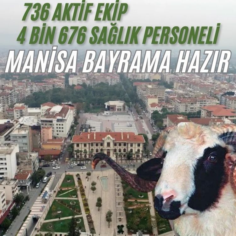 Manisa bayrama hazır!