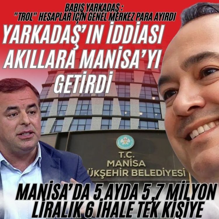 Barış Yarkadaş duyurdu: "Trol" hesaplar için genel merkez para ayırdı