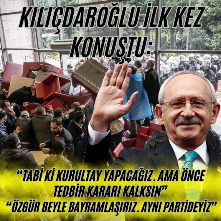 Son dakika | Kılıçdaroğlu'ndan Özel'e ilk yanıt: Kurultayı işaret etti