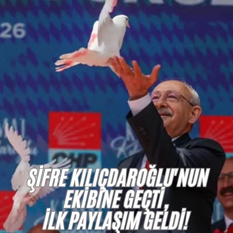 Şifre Kılıçdaroğlu'nun ekibine geçti, ilk paylaşım geldi! Yorumlarda dikkat çeken detay