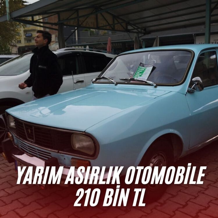 Yarım asırlık otomobile 210 bin TL