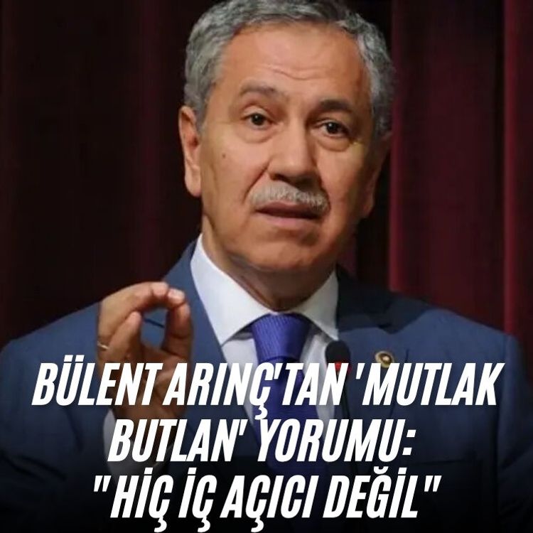 Bülent Arınç'tan 'mutlak butlan' yorumu: "Hiç iç açıcı değil"