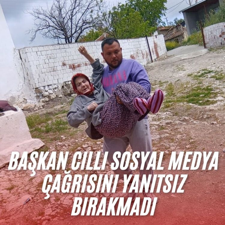 Başkan Cıllı sosyal medya çağrısını yanıtsız bırakmadı