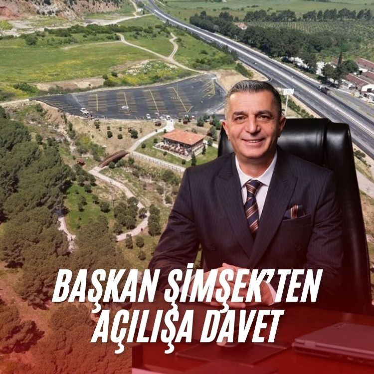 Başkan Şimşek’ten açılışa davet