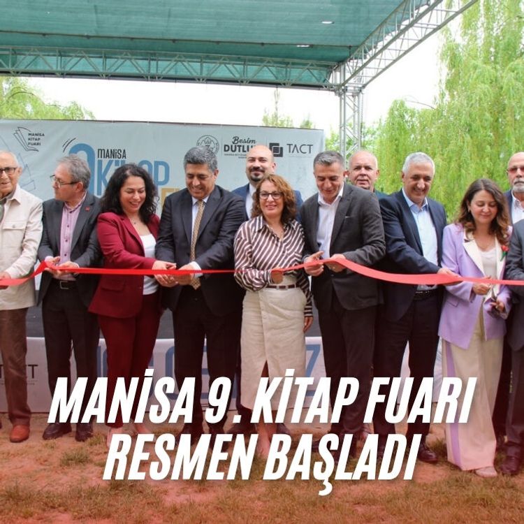 Manisa 9. Kitap Fuarı resmen başladı
