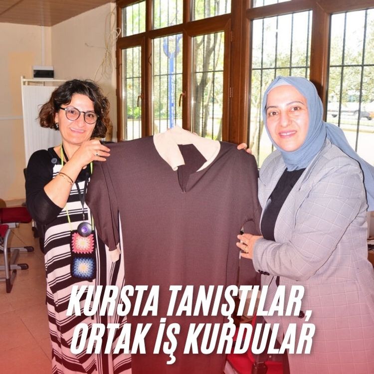 Kursta tanıştılar, ortak iş kurdular