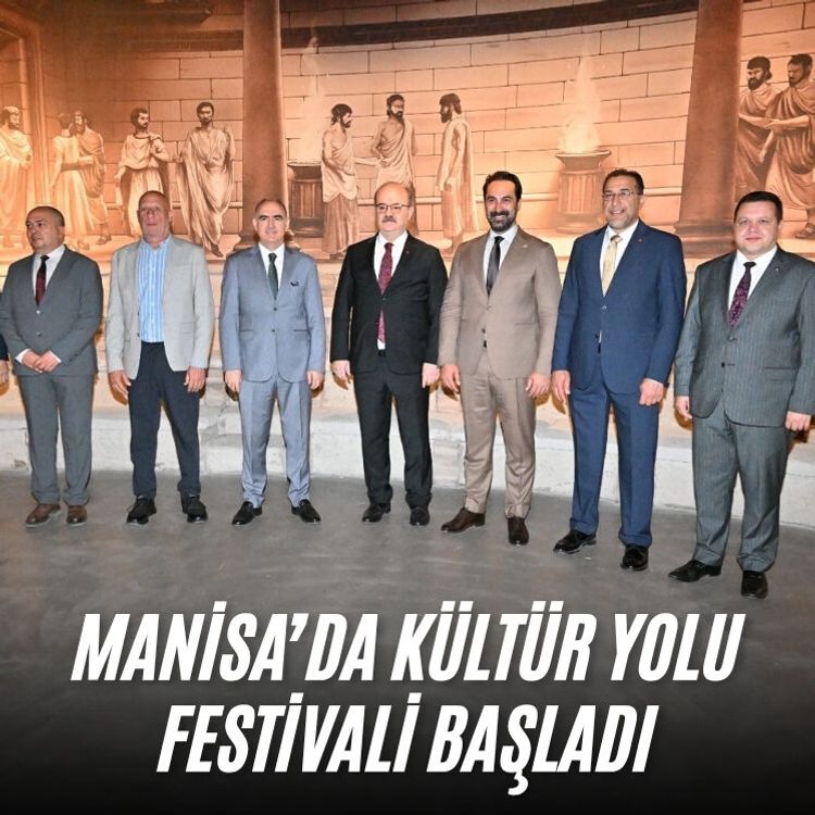 Manisa’da Kültür Yolu Festivali başladı