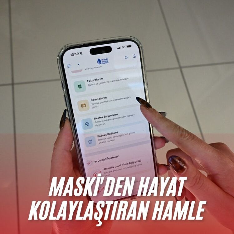 MASKİ'den hayat kolaylaştıran hamle