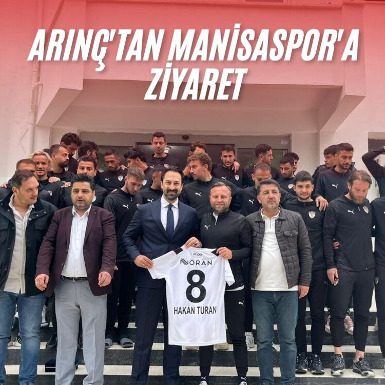 Arınç'tan Manisaspor'a ziyaret