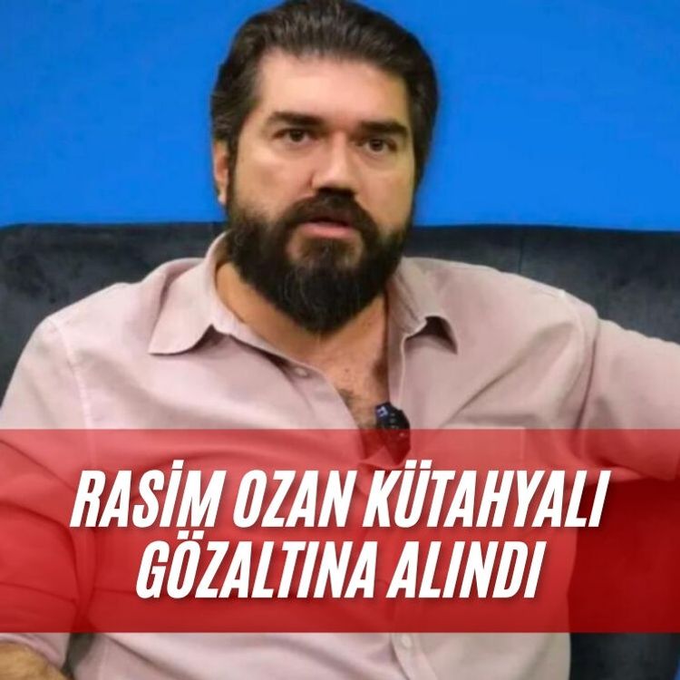 Rasim Ozan Kütahyalı gözaltına alındı