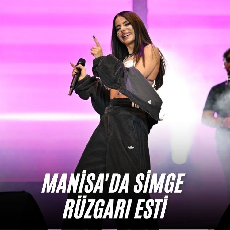 Manisa'da Simge rüzgarı esti