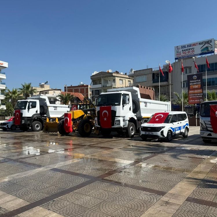 Turgutlu Belediyesinin araç filosu güçlendi