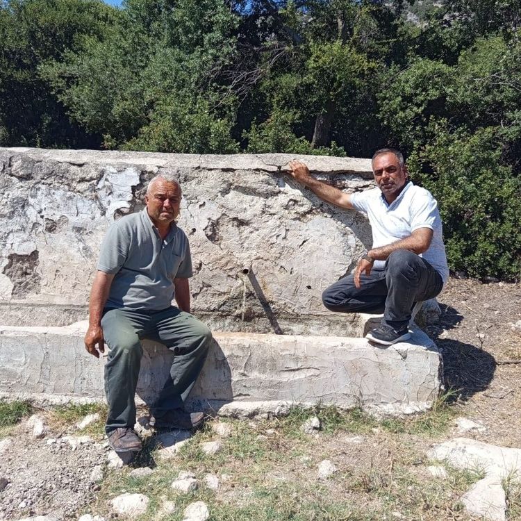 Susuz çeşmeler yıllar sonra yeniden aktı