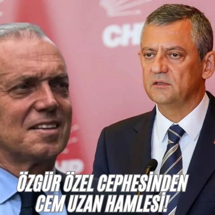 Özgür Özel cephesinden Cem Uzan hamlesi! Genç Parti'den anında yanıt geldi