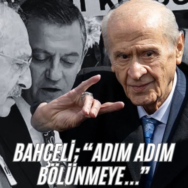 Bahçeli'den Kılıçdaroğlu ve Özel'e tepki: Şapkalarını önlerine koyarak öz eleştiri yapmak zorundalar