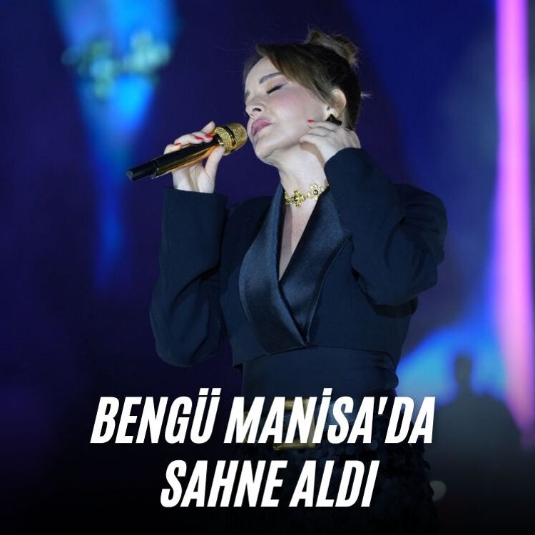 Bengü Manisa'da sahne aldı