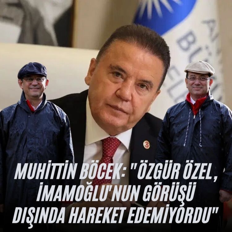 Muhittin Böcek: "Özgür Özel, İmamoğlu'nun görüşü dışında hareket edemiyordu"