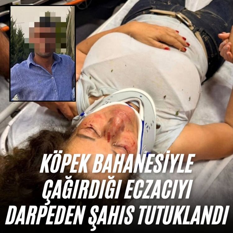 Köpek bahanesiyle çağırdığı eczacıyı darpeden şahıs tutuklandı