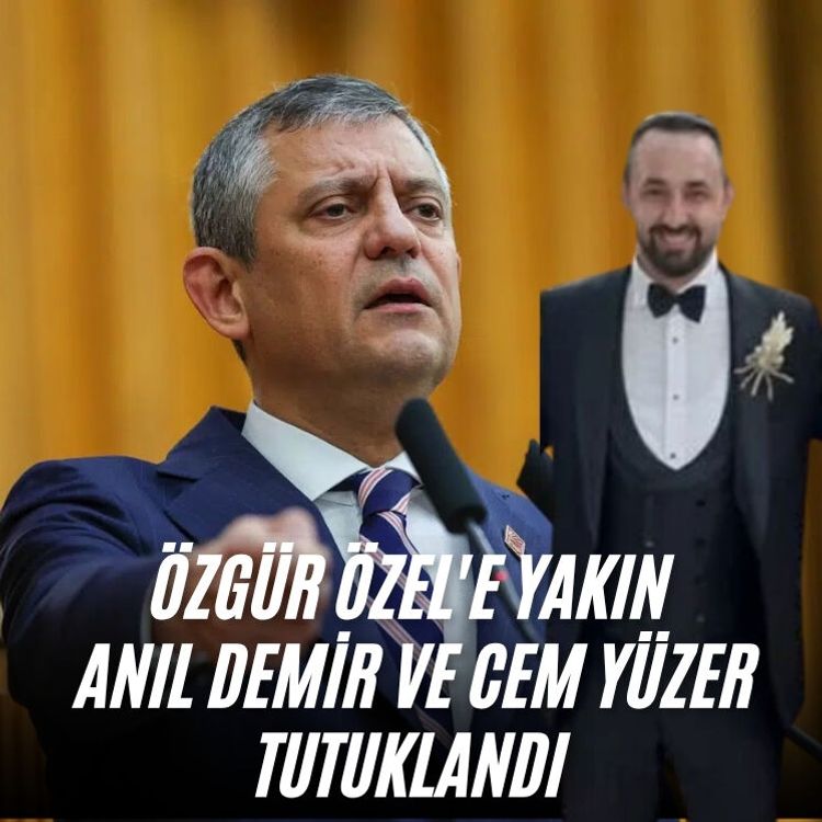 Özgür Özel'e yakın Anıl Demir ve Cem Yüzer tutuklandı