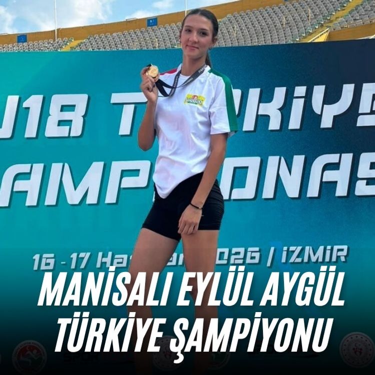 Manisalı Eylül Aygül Türkiye Şampiyonu