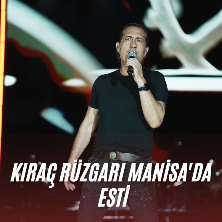 Kıraç rüzgarı Manisa'da esti