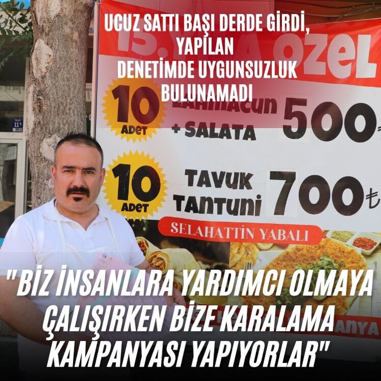 "Biz insanlara yardımcı olmaya çalışırken bize karalama kampanyası yapıyorlar"