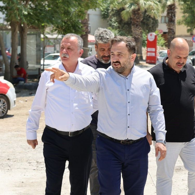 Başkan Balaban çalışmaları yerinde inceledi