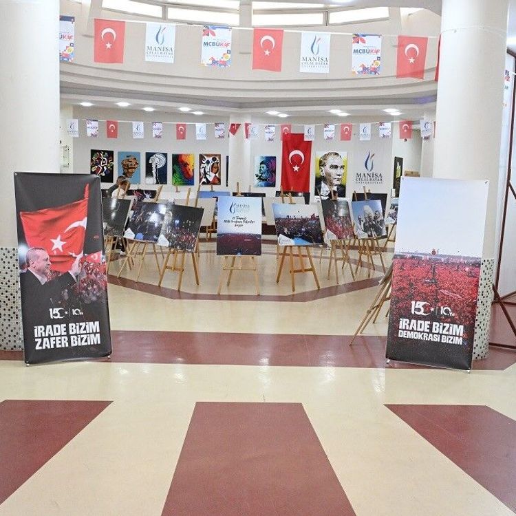 Manisa CBÜ’de 15 Temmuz anma programı gerçekleştirildi