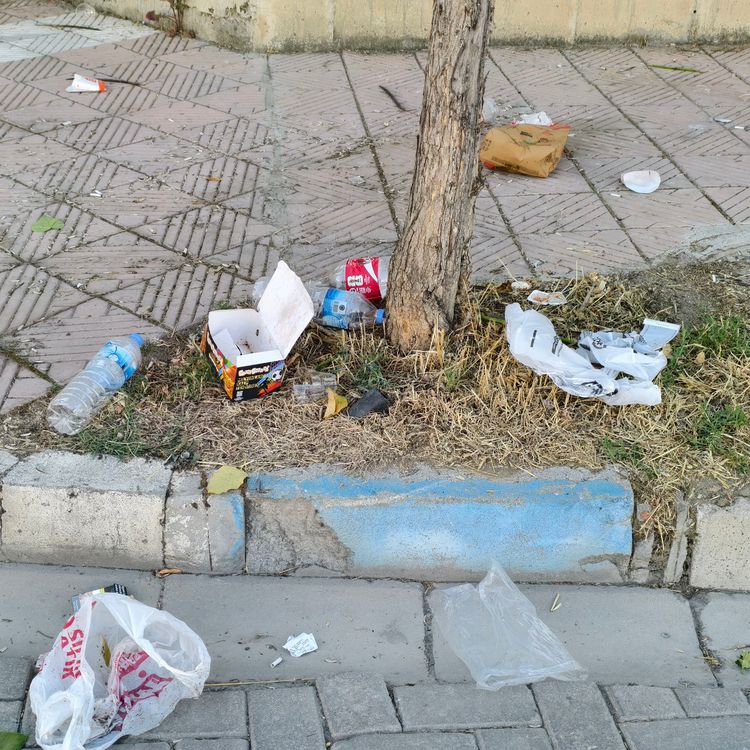 Karaçay'da utandıran manzara