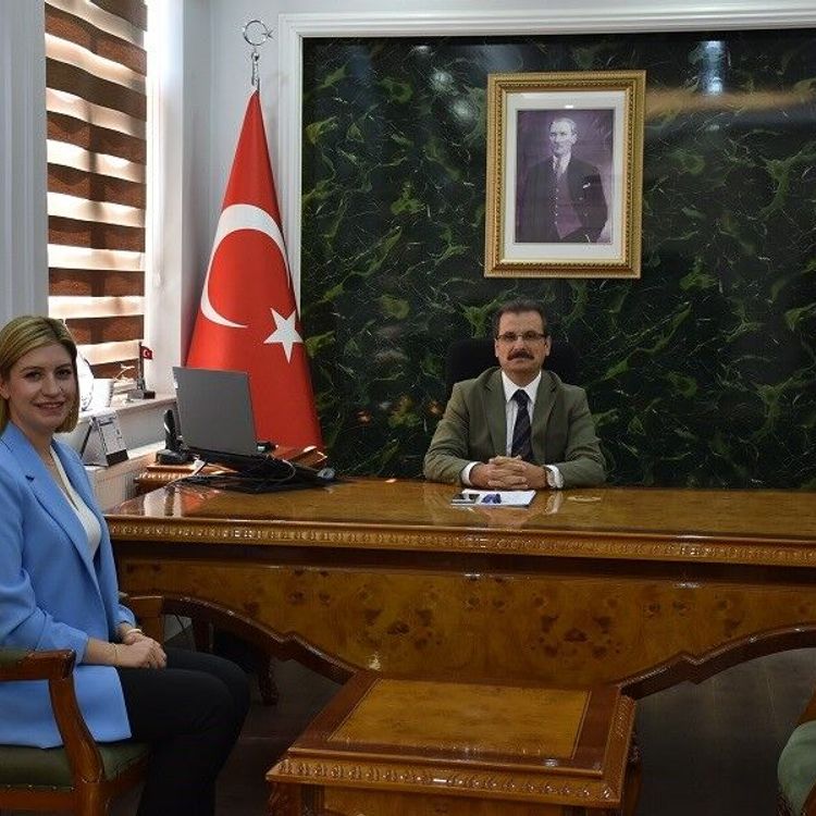 Kaymakam Güldoğan, yeni başhekimi ağırladı