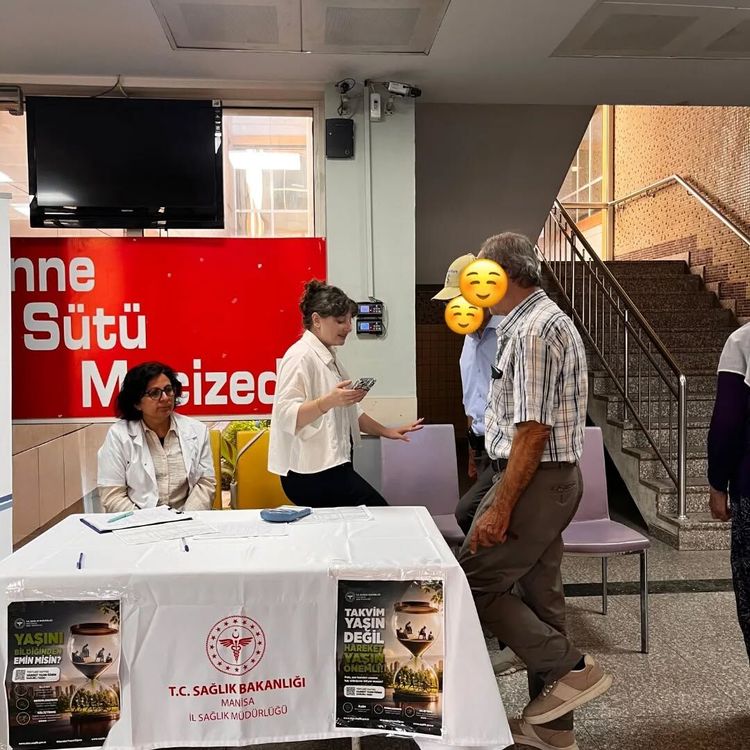 Manisalılar'dan "Hareket Yaşını Öğren, Sağlıklı Yaşa" kampanyasına yoğun ilgi