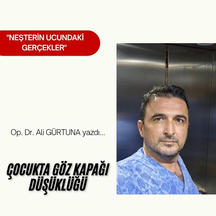 Çocukta Göz Kapağı Düşüklüğü
