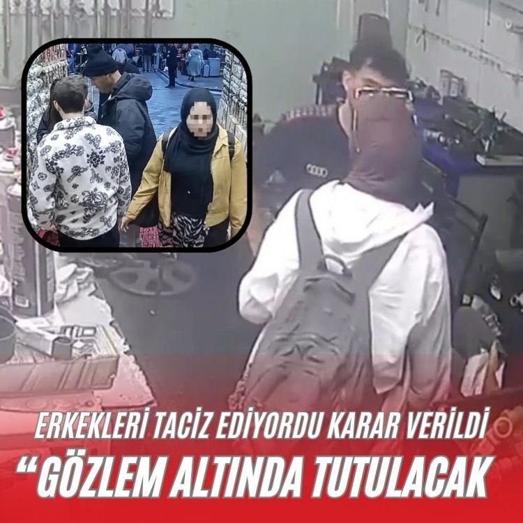 İstanbul'daki erkeklerin kabusu olmuştu: T*cizci kadın yakalandı! Karar belli oldu