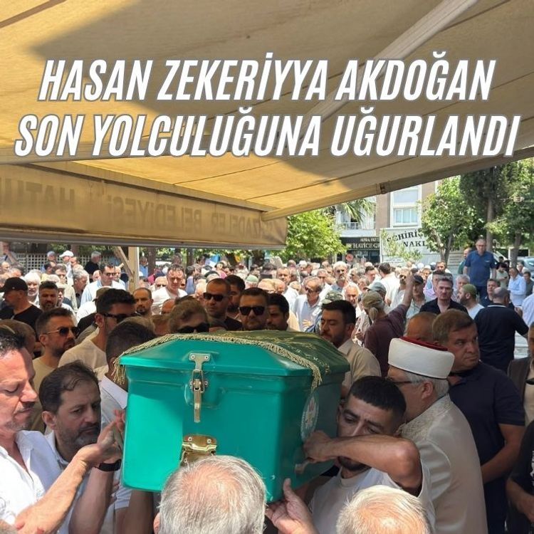 Hasan Zekeriyya Akdoğan son yolculuğuna uğurlandı