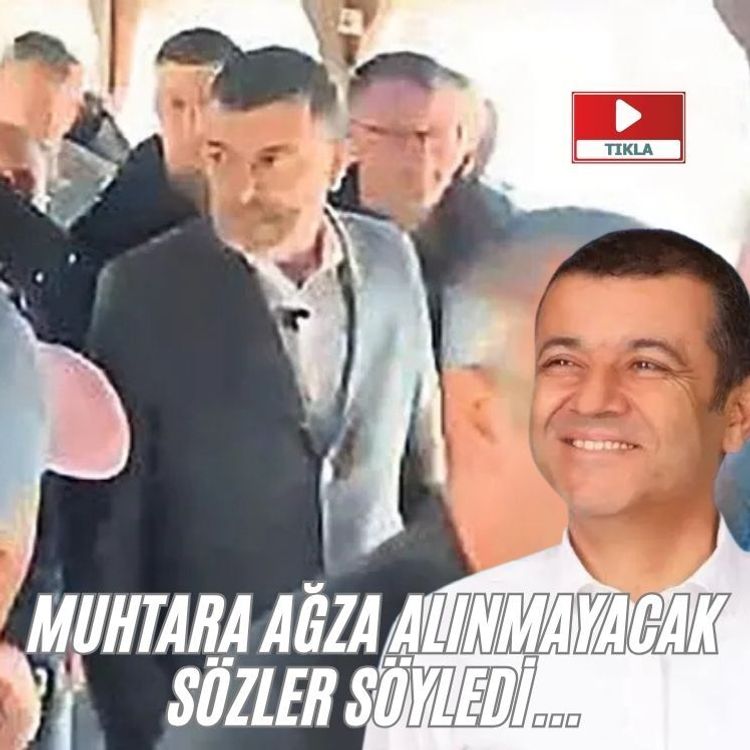 Denizli'de küfürbaz başkan! Muhtara ağza alınmayacak sözler söyledi...
