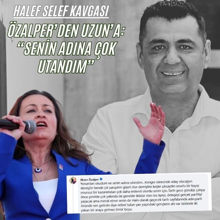 Özalper’den Uzun’a: “Senin adına çok utandım”